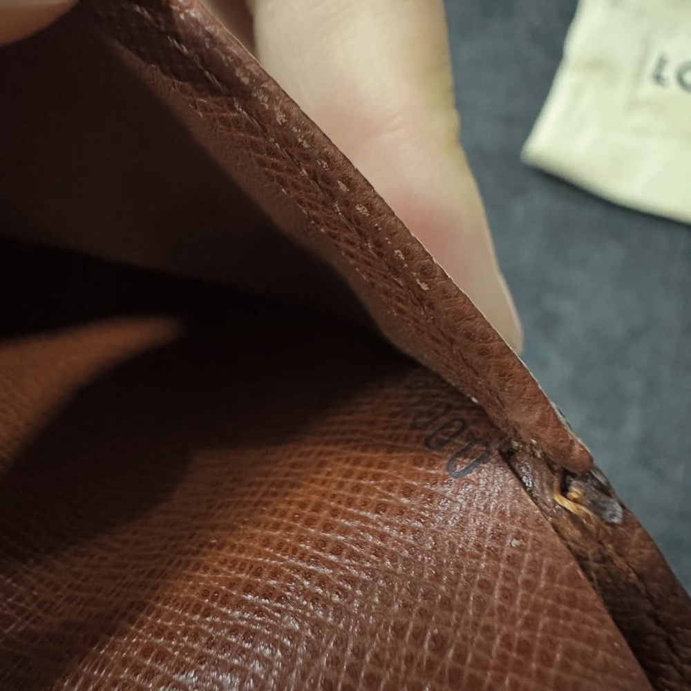 2 piece Louis Vuitton Monogram Trifold Wallet and Insert - Picture 12 of 13